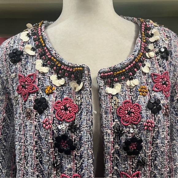 Anthropologie Summer Of Love
Suzy Tweed Jacket - Size Medium - Picture 3 of 15
